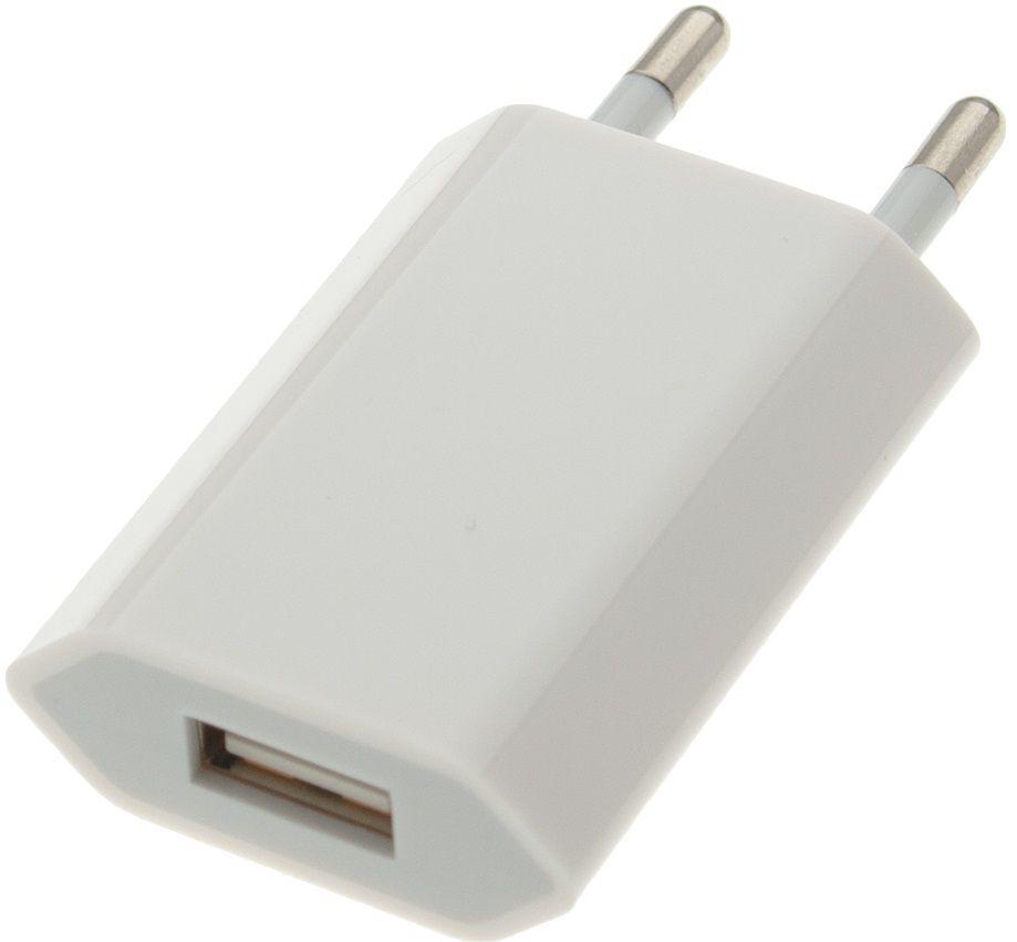 Мережевий зарядний пристрій Wuw C72 1 USB Power Adapter Білий