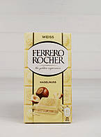 Шоколад белый с фундуком Ferrero Rocher Haselnuss 90г (Италия)