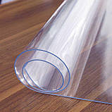 Скатертина м'яке (гнучке, рідке) скло захисна плівка Soft Glass (200х140см х 2.0 мм) Прозора глянсова, фото 5