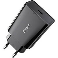 Зарядка для телефону (планшета) 1Type-C Baseus Speed Mini 20W (CCFS-SN01) Black