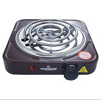 Електроплита плита Crownberg CB-3741 електрична піч 1000 вт плитка