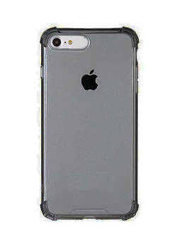 Чохол прозорий Black Strong для iPhone 8 Чорний