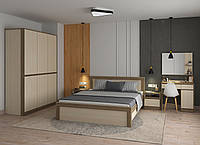 Спальный гарнитур мебели "Модуль" из ДСП от Летро (15 вариантов цвета)