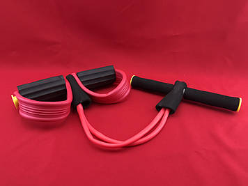 Ручной тренажер для фитнеса Pull Reducer (Double Wire - 3 красный)