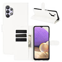 Чехол-книжка Litchie Wallet для Samsung Galaxy A32 White