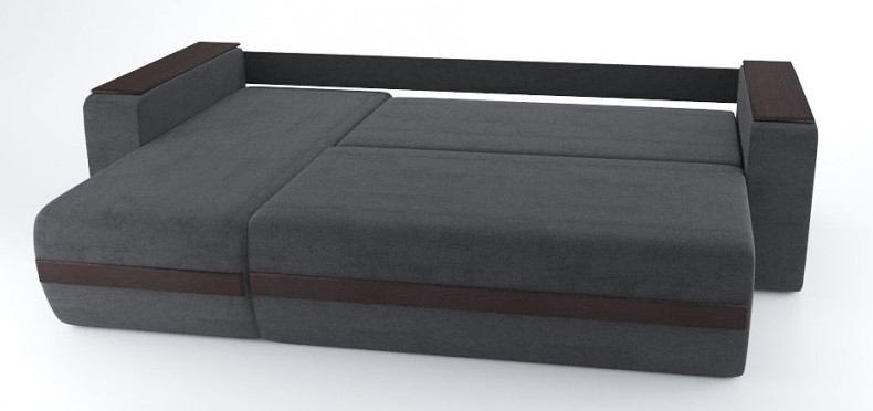 Диван кутовий розкладний з подушками + ніша 1600х2450 мм УголТокіо 10 без накладки, фото 1