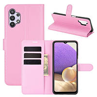 Чехол-книжка Litchie Wallet для Samsung Galaxy A32 Pink