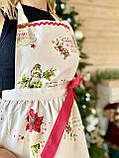 Фартух кухонний Новорічний, гобеленовий, фото 5