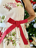 Фартух кухонний Новорічний, гобеленовий, фото 6