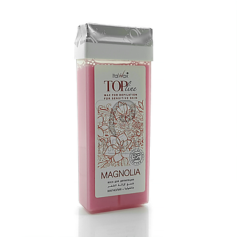 Віск для депіляції в касеті з роликом ItalWax TOP LINE Магнолія (Magnolia) 100 мл