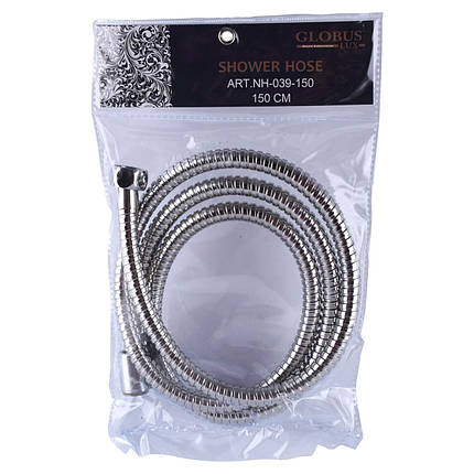 Шланг душовий Globus Lux NH-039-150 Double-Lock, фото 2
