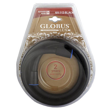 Душовий Шланг Globus Lux NH-112-150-Black, фото 2