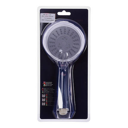 Душова лійка Globus Lux NSF-180-1-LUX GREY Blister, фото 2