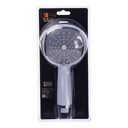 Душова лійка Globus Lux SH-661-LUX SNOW Blister, фото 2