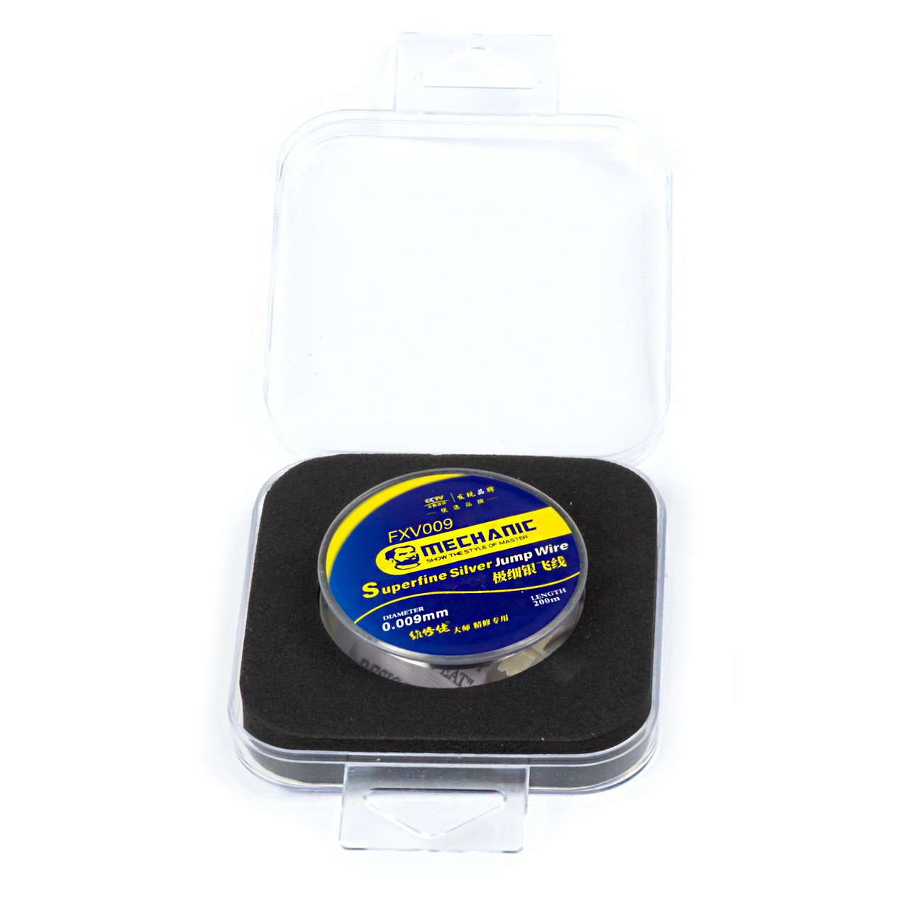 Дріт мідний MECHANIC FXV009 для перемичок на платі (0,009 мм * 200 м)