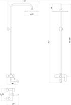 Душова система Globus Lux DS0002, фото 3