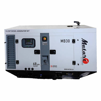 Генератор дизельний Matari MB25 (28 кВт), фото 2