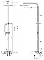 Душова система TOPAZ LEXI TL 21702-H57-00, фото 3