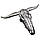 Міні-ніж Dragon King Bull Skull Knife, фото 3