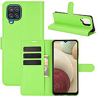 Чехол-книжка Litchie Wallet для Samsung Galaxy M12 / A12 Light Green