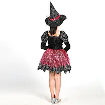 Детский костюм Ведьмочка Хэллоуин Волшебница (110-120) ABC Halloween, фото 3