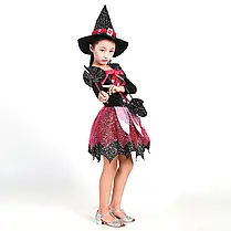 Детский костюм Ведьмочка Хэллоуин Волшебница  (110-120) ABC Halloween, фото 2