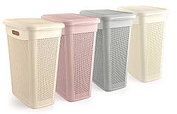 Кошик для білизни з кришкою Drop Design (46*29*55 см) 43 л. Ucsan, М-174