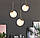 Світильник підвісний шар матовий  Z-200 Е27 в стилі  Loft хром, золото, фото 3