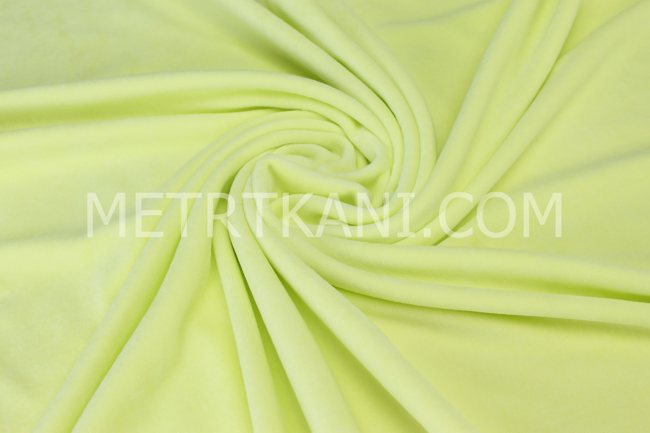 Велюр х/б білого кольору 180см ширина № В-01, фото 1