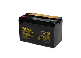 Гелева акумуляторна батарея Altek ASG12-100 (12V 100Ah)