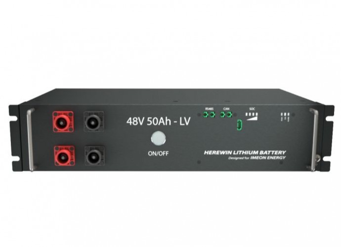 Літій-залізо-фосфатний акумулятор Altek 48V50Ah-LV, 2,4 кВт, CAN, RS485, фото 1