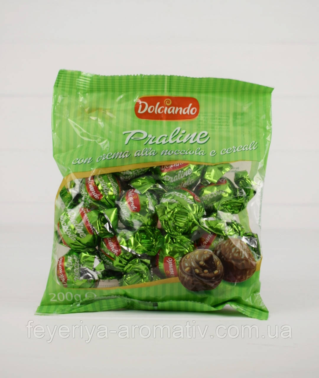 Шоколадные конфеты с шоколадной кремовой начинкой Dolciando Praline ...