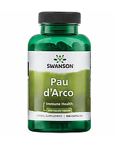 Пау Дарко (Pau D'Arco) Swanson, 500 мг 100 капсул