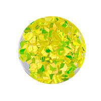 004 Декор для нігтів NAOMI 3D"жовтий Діамант"