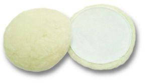 Круг полірувальний з натуральної овчини білий Mirka Lambs Wool 180мм (7990180111), фото 2