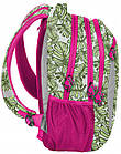 Барвистий жіночий рюкзак 25L Paso Barbie Tropical Leaves BAL-2808, фото 2