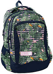 Яскравий жіночий рюкзак 25L Paso Jungle PPMS19-2808