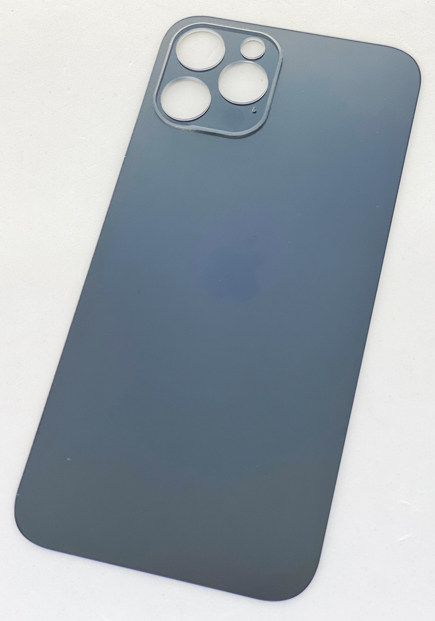 Задня кришка (скло) iPhone 12 Pro, колір сірий