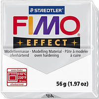 Фімоефект напівпрозорий Білий. Fimo Effect Translucent White 8020-014, прозора полімерна глина 57 г