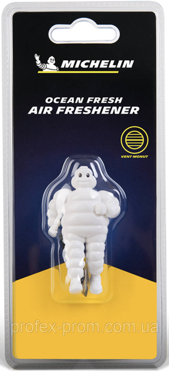 Ароматизатор Свіжість океану Michelin Air Freshener 3D Vent Bib – Ocean Fresh (W32040) (шт.)