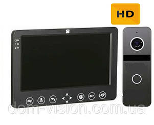 Комплект HD Відеодомофона DOM AHD 7B + панель виклику, фото 2