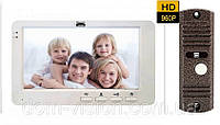 Комплект видеодомофона HD DOM AHD 7SM ( BCOM)+ панель вызова DOM HD 01
