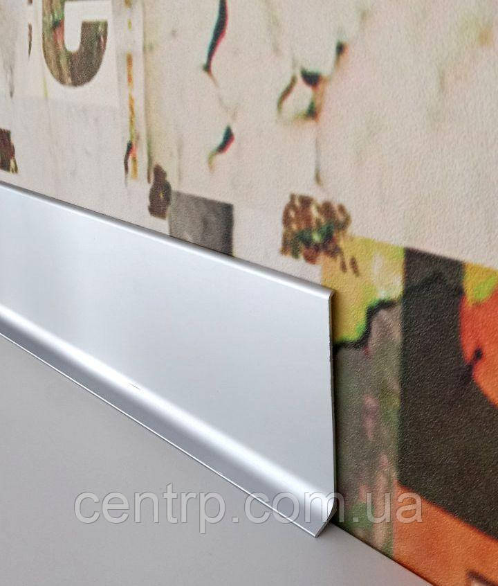 Алюмінієвий плінтус під фарбування BEST DEAL 3/40 без покриття, висота 40 мм, довжина 2,52 м