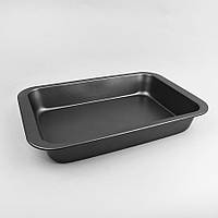 Форма для випічки 36х24,5х5,5см вуглецева сталь темно-сіра Maestro
