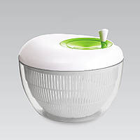 Сушарка для зелені механічна 24х24х14см 2,5л біло-салатова Maestro