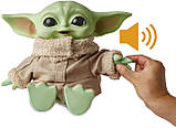 Малюк Йода Дитя Грогу в дорожній сумці Зоряні війни Мандалорец Mattel Star Wars The Child Plush Toy Grogu HBX33, фото 4