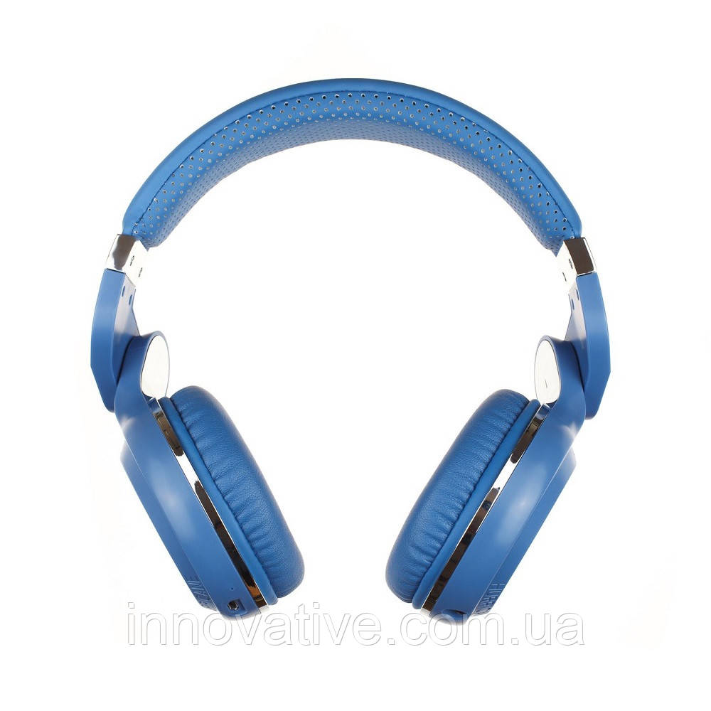 Бездротові Bluetooth-навушники Bluedio T2 Plus (неповторний) (Синій)