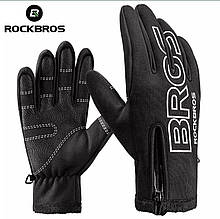 Теплі спортивні зимові рукавички RockBros