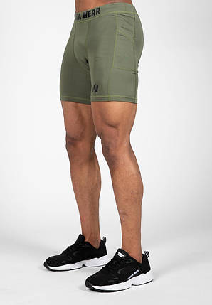 Чоловічі спортивні шорти Gorilla Smart Wear Shorts - Army Green 3XL, фото 2