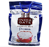 Рис Басматі індійський преміум India Gate Basmati Rice Premium 5кг (Індія)